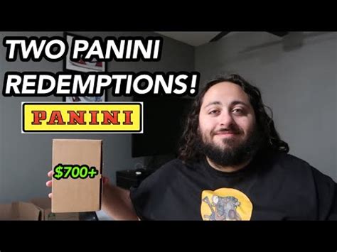 OPENING TWO REDEMPTIONS FROM PANINI! (MUST WATCH) - YouTube