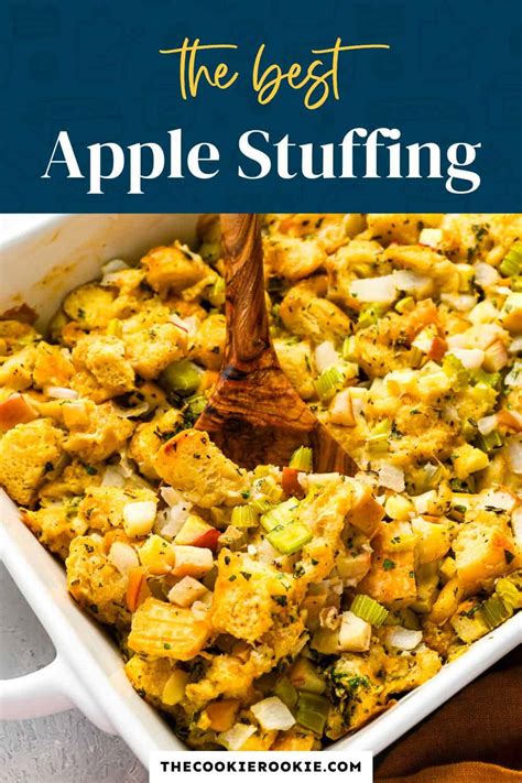 Apple Stuffing Recipe - The Cookie Rookie®