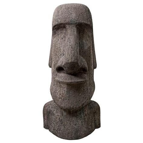 Massive Easter Island Moai Head Statue - Stands 6 Feet Tall! | The ...