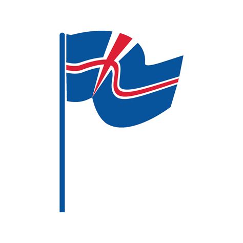 iceland flag icon vector 26741138 Vector Art at Vecteezy