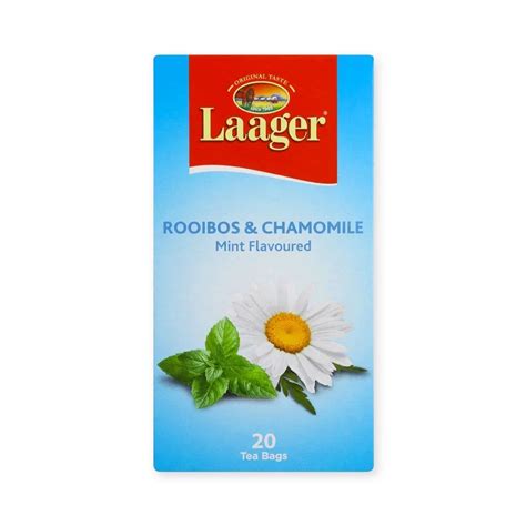 LAAGER Rooibos Chamomile & Mint Tea - 20 Tea Bag - GO DELIVERY