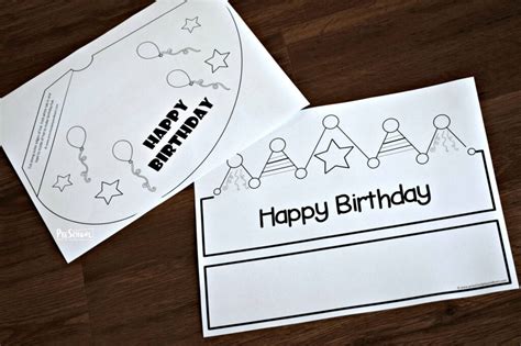 🎈 FREE Printable Birthday Hat Template for Kids