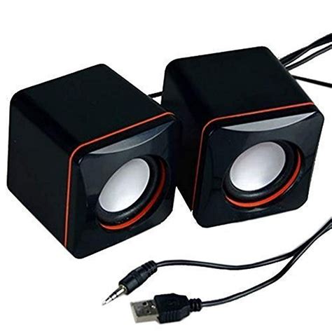 Mini Portable Speaker, Portable Computer Speakers USB Powered Desktop ...