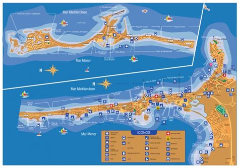 ! Murcia Today - Street Map For La Manga Del Mar Menor