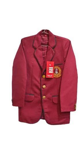 Searj Boys School Uniform Winter Blazer, Size: Small at Rs 490 in Ludhiana