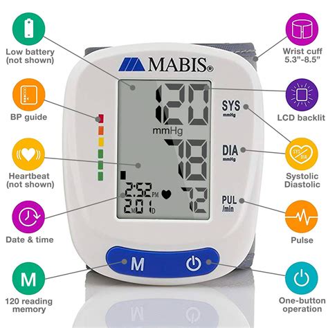 Equate Blood Pressure Monitor Manual - Captions More