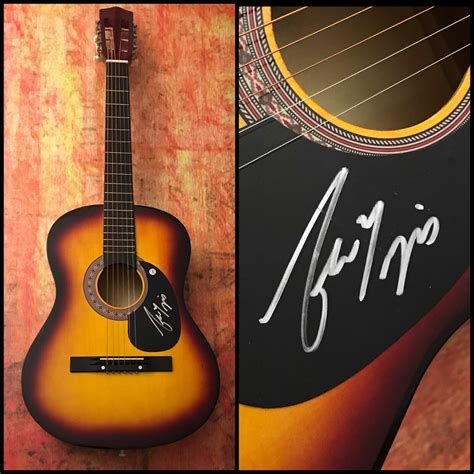 GFA Evergreen Jericho * ANDREW RIPP * Signed Acoustic Guitar PROOF A5 ...