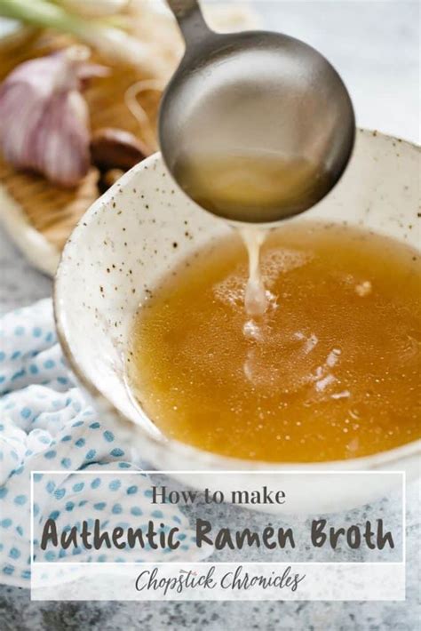 Homemade Ramen Broth Recipe - Chopstick Chronicles