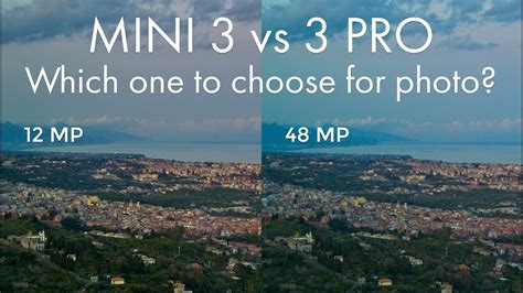 DJI Mini 3 vs 3 Pro Photo Quality - YouTube