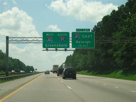 Luke's Signs: Interstate 85 & Interstate 40 - North Carolina