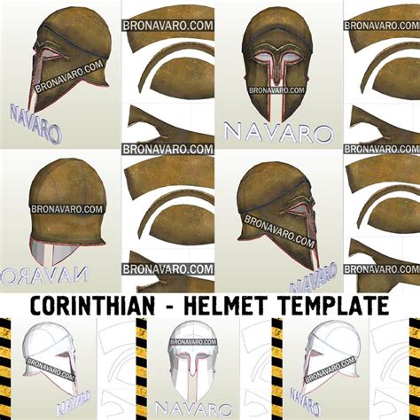 HISTORICAL MEDIEVAL Helmets (Foam Template) - Knight Cosplay Helmet ...