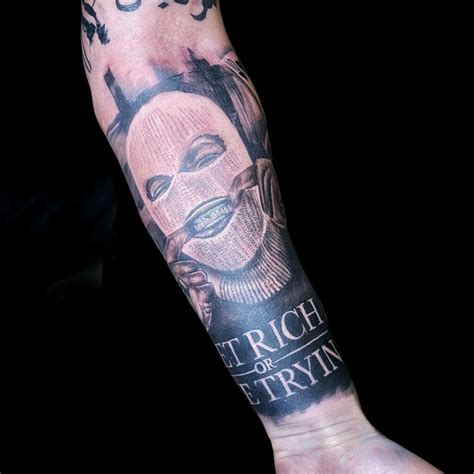 10 Best Get Rich Or Die Tryin Tattoo Ideas That Will Blow Your Mind!