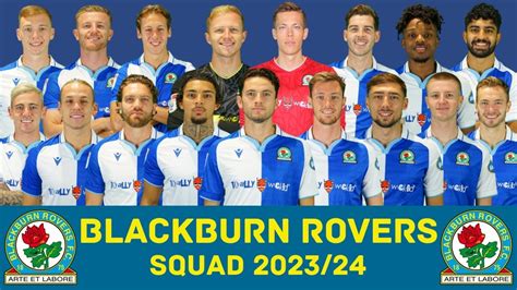 BLACKBURN ROVERS F.C. Squad Season 2023/24 | Blackburn Rovers | FootWorld - YouTube