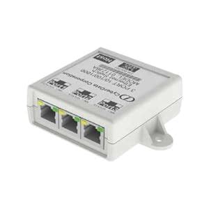 Amazon.com: 2QX9125 - CyberData 3-Port Gigabit Ethernet Switch: Computers & Accessories