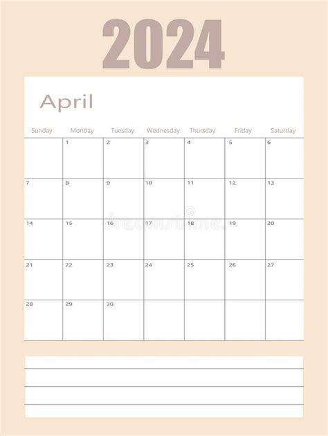 Calendar 2024 Minimalist - Nadya Adelheid