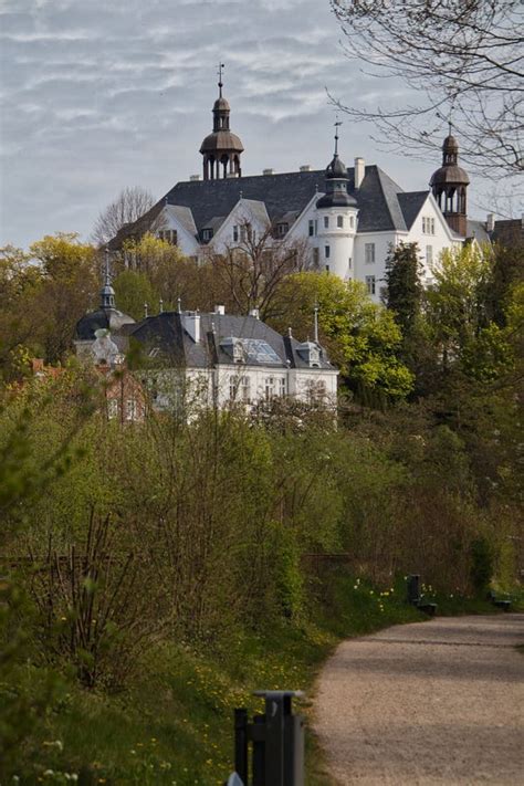 Plon Castle in Germany between the Trees Stock Photo - Image of palace ...