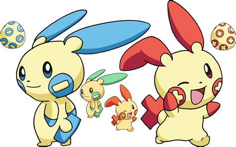 311 - Plusle and 312 - Minun by Tails19950 on deviantART | Cute pokemon ...