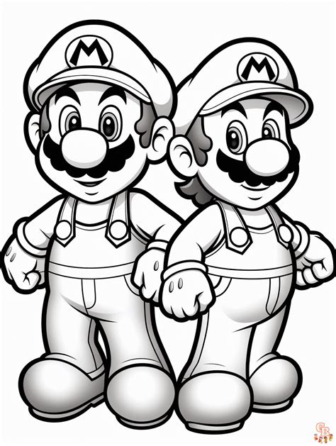 Mario And Luigi Printables - prntbl.concejomunicipaldechinu.gov.co