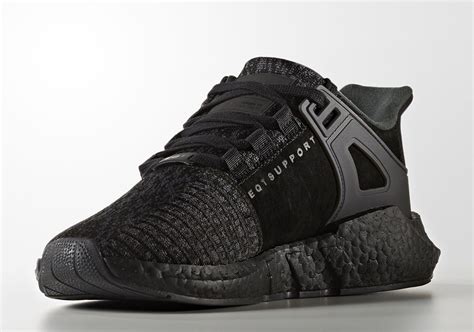 adidas EQT 93/17 Boost Triple Black Release Date BY9512 | SneakerNews.com