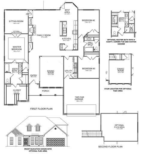 Master Bedroom Suite Floor Plans