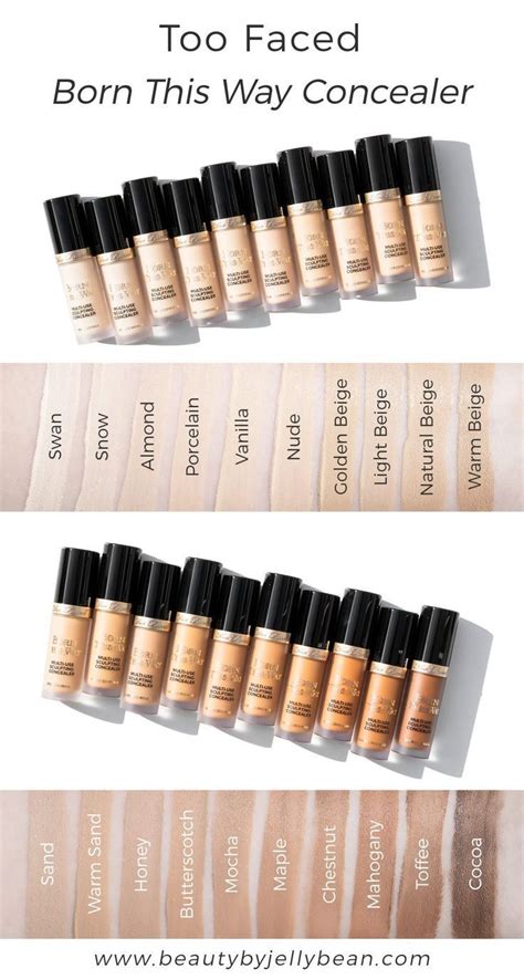 Born This Way Concealer Swatches | Trenzy2020