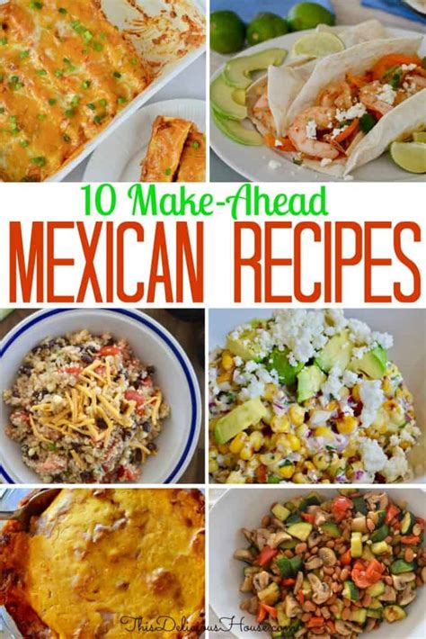 Taco Bar Ideas | Easy Mexican Buffet Menu - This Delicious House