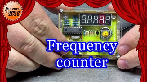 Frequency counter kit two minutes of science - YouTube