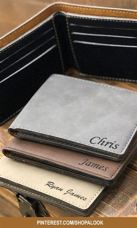 Best Gift Ideas: Personalized Slim Wallet, Groomsmen Gifts, Groomsman Gift, Monog… | Wedding ...