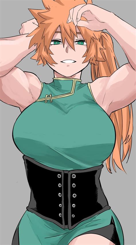 Itsuka Kendo (i_yo_ka) [Boku no Hero Academia] : r/musclegirlart