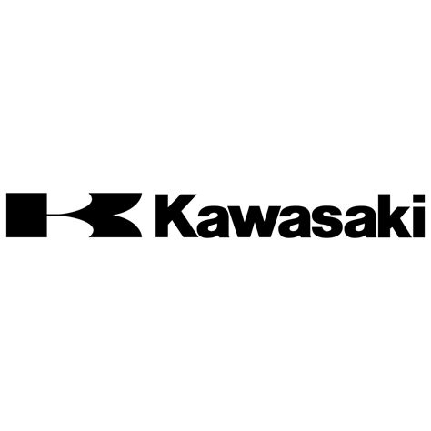 Kawasaki Logo Black and White – Brands Logos