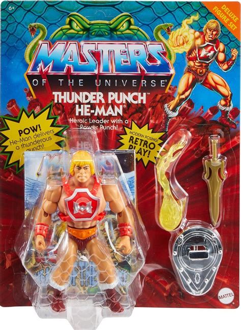 Masters of the Universe Origins Thunder Punch He-Man (Deluxe)