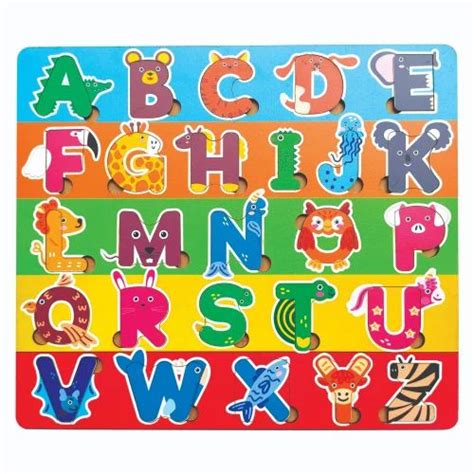 WONDRBOX Wooden Alphabet Puzzle Game at Rs 160/piece | Wood Puzzles in Chandigarh | ID ...