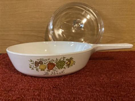 CORNING WARE SPICE of Life Le Persil P-83-B 6.5” With Lid $10.00 - PicClick