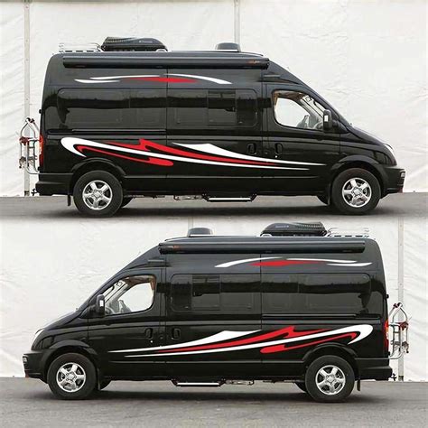 Buy Car Long Side Vinyl Stripes Graphics Stickers Decals, Trailer Hauler Camper Vans Caravan ...