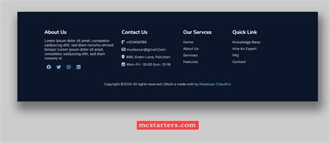 From mcstarters.com you can download free Elementor Templates and WordPress Templates for your ...