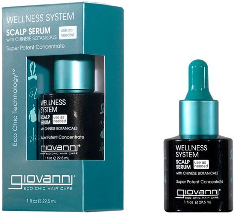 Giovanni Cosmetics Wellness System Scalp Serum Chinese Herbs 1 oz