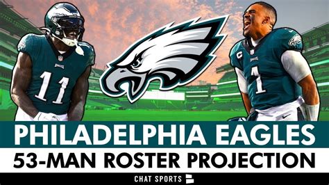 Philadelphia Eagles 53-Man Roster Projection AFTER Eagles OTA’s & The ...