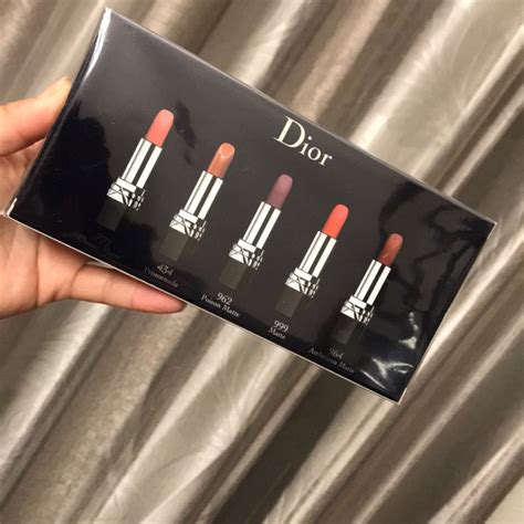 Sephora | Makeup | Dior Rouge Dior Mini Matte 5 Lipstick Gift Set | Poshmark