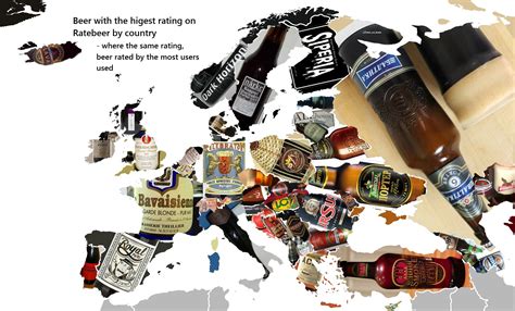 The best beers in Europe? Highest rated beers on ratebeer, by country ...