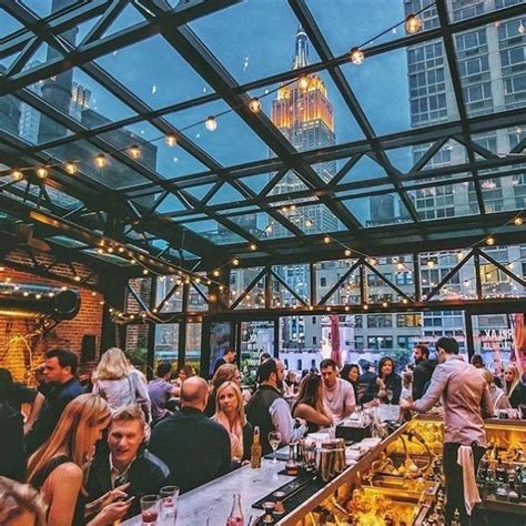 The 7 Restaurants in NYC With the Best Views | Nyc rooftop, New york city vacation, New york rooftop