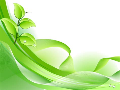 Elements of Fresh Green vector backgrounds 03 free download