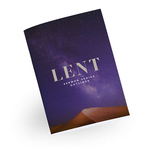 Preaching Lent at Your Church - Ministry Pass