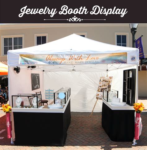 Always With Love, Inc. jewelry booth display for craft shows and art ...