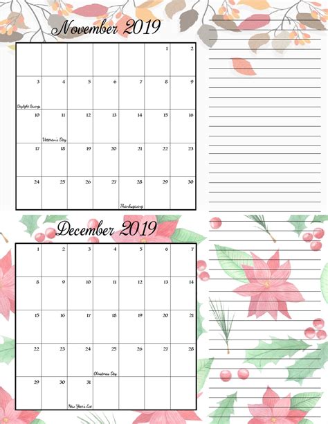 Printable Calendar Bi-Monthly | Calendar Template 2024-2025