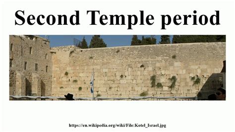 Second Temple period - YouTube