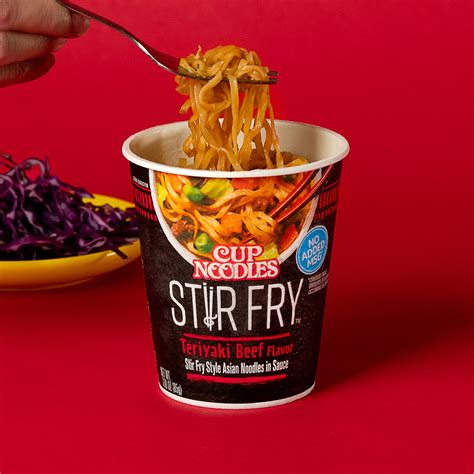 Cup Noodles Stir Fry Teriyaki Beef - Nissin Food