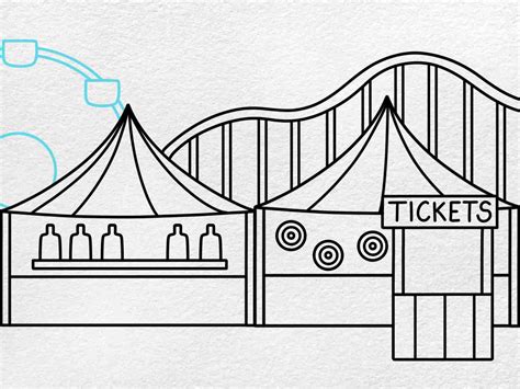 How to Draw a Carnival - HelloArtsy