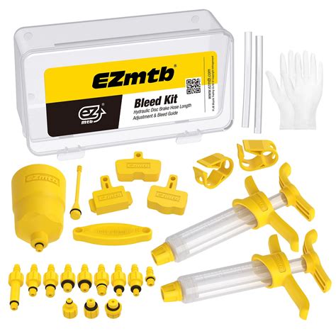 EZmtb Brake Bleed Kit Hydraulic Disc Brake Oil Bleeding Tool - Walmart.com