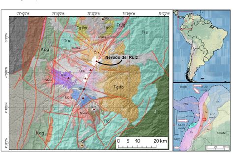 Figure 1 from Nevado Del Ruiz Volcano (Colombia): A 3D Model Combining ...