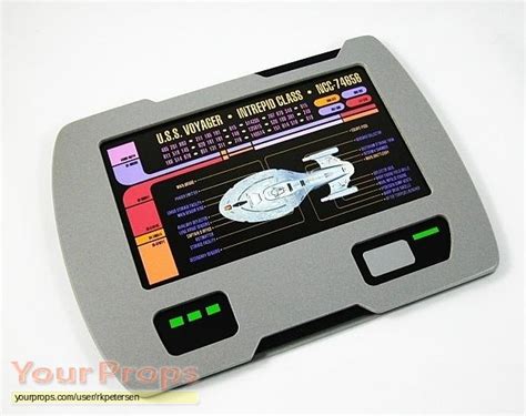 Star Trek: Voyager USS Voyager Intrepid Class PADD replica TV series prop